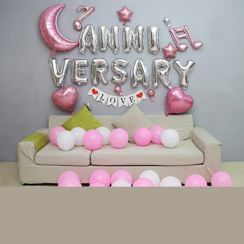 Happy anniversary decoration