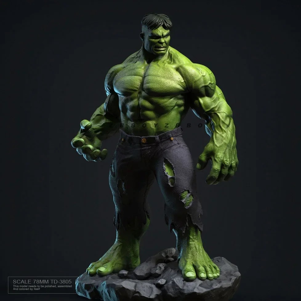 76mm Resin Figure Model Kits DIY Toy Colorless and Self-Assembled TD-3805