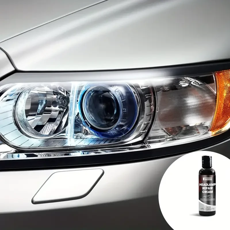 Ultimate Car Headlight Restoration Kit - Crystal Clear Coating & Polishing Solution