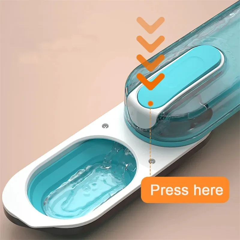 Dog Water Bottle Foldable Dog Water Dispenser For Outdoor