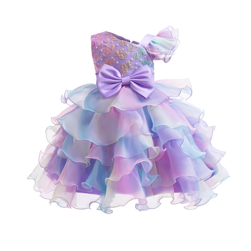 Girls' Bowknot Pettiskirt High-end