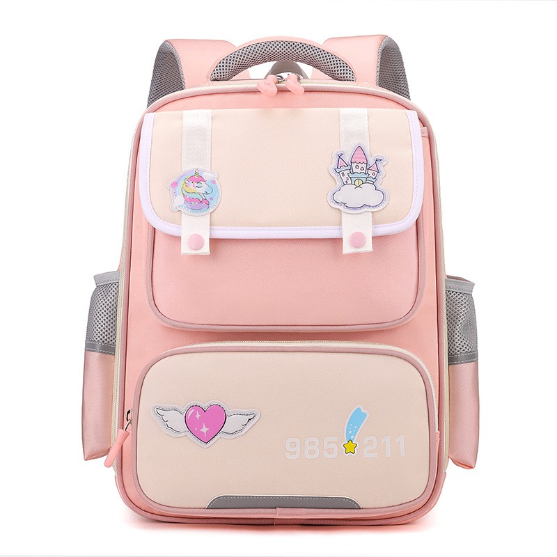 Children's Schoolbag British Style Lightweight And Wear-resistant
