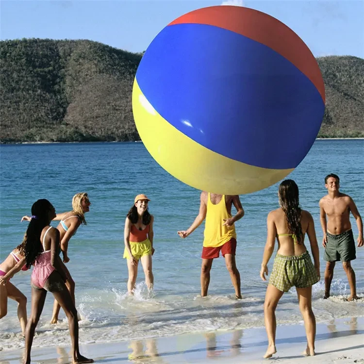 Pink And Blue Beach Balls
