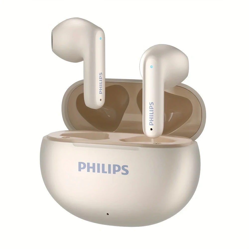 Philips Premium Wireless Earphones with Active Noise Cancellation  Earbuds with Condenser Microphone, Compatible with Smartphones for Sports, Exercise, Movies, TV Series, and Video Games