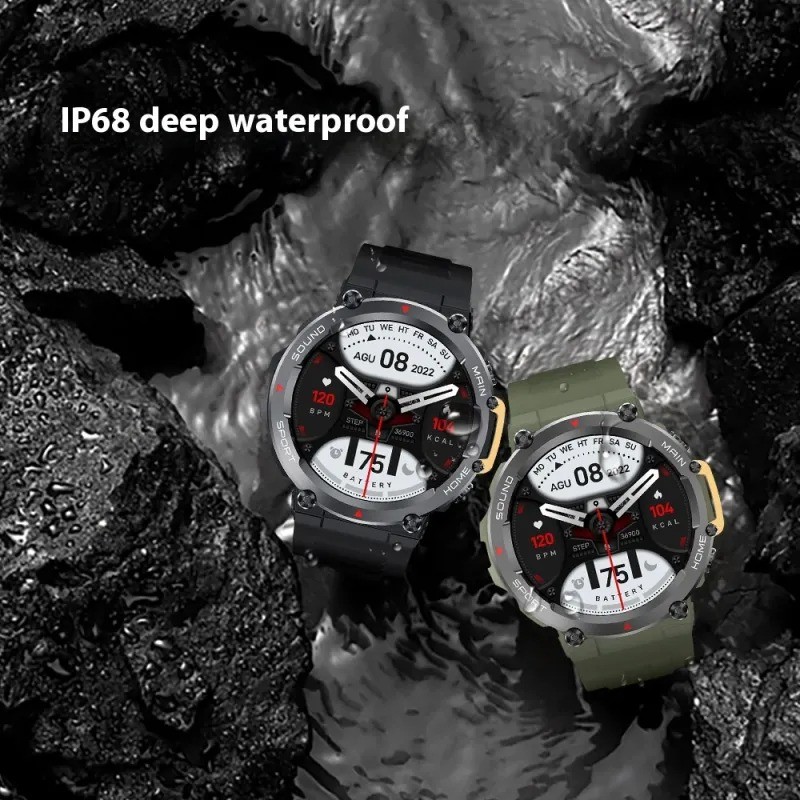 IP68 Waterproof Smartwatch - 7-Day Battery