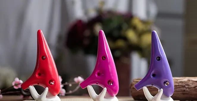 Plastic ocarina