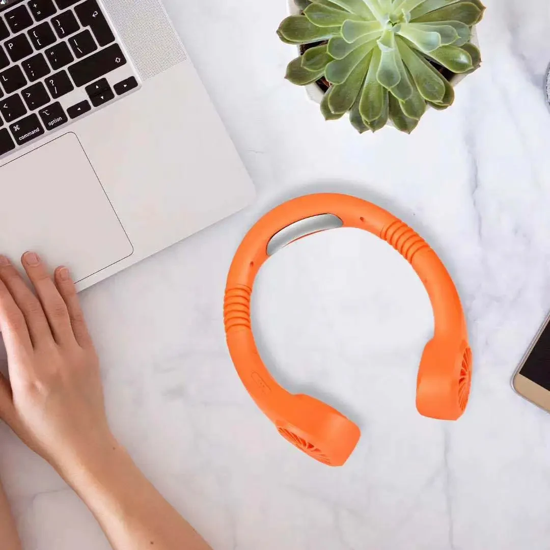 USB charging fan small neck fan