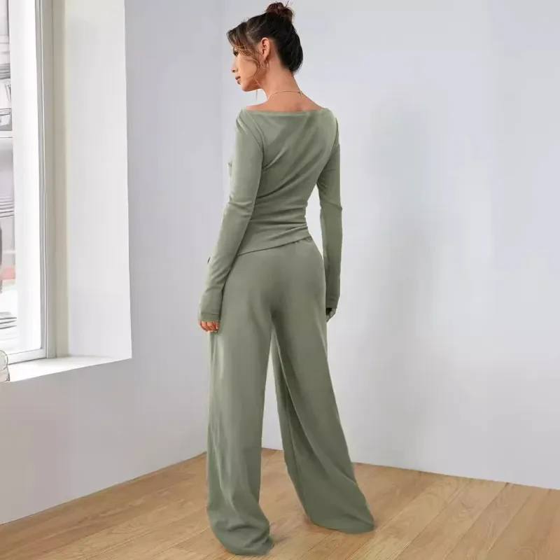 Women's Clothing Irregular Casual Long-sleeve Suit
