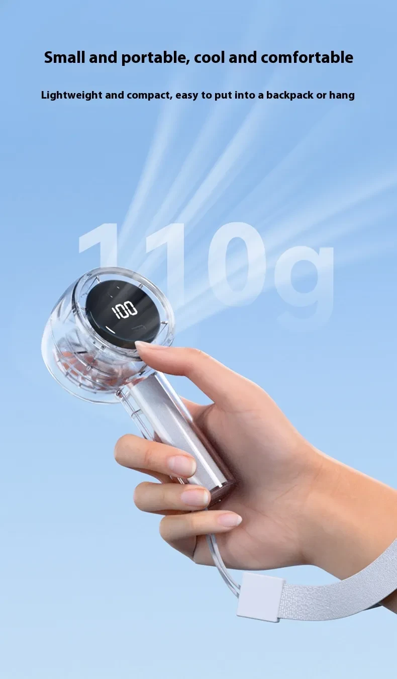 Handheld Fan Portable Portable Mini Charging Small Electric Fan