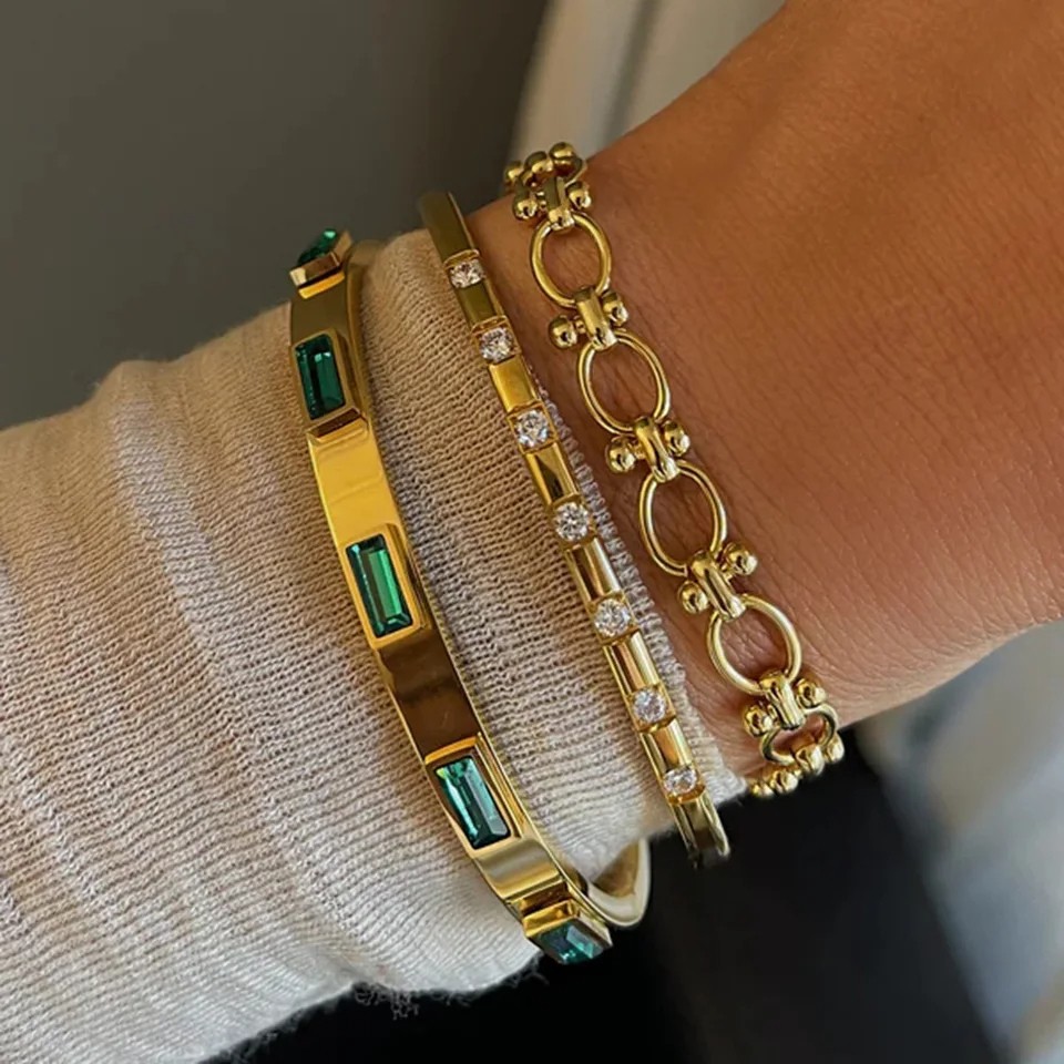 Fashionable Retro Zircon Bracelet
