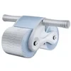 Automatic rebound abdominal wheel