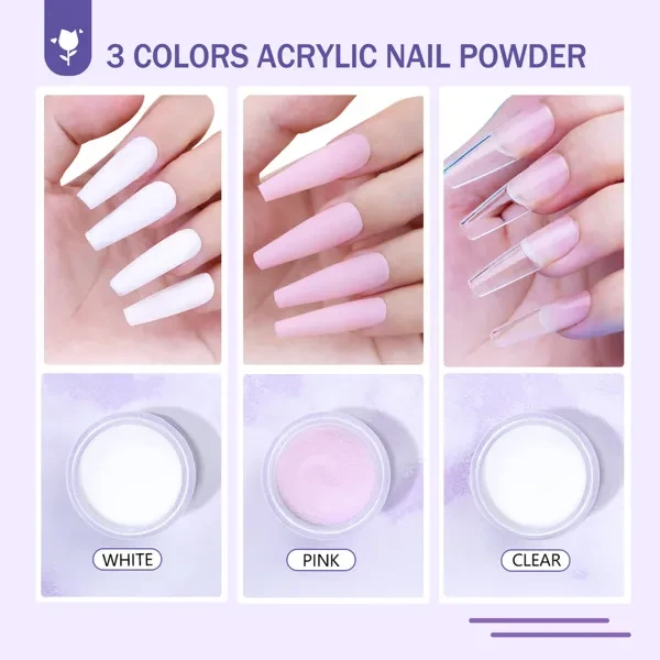 Complete Acrylic Nail Kit