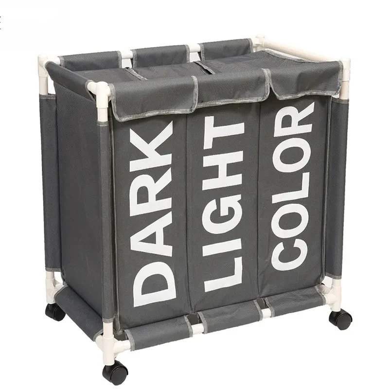 3 Basket Laundry Hamper