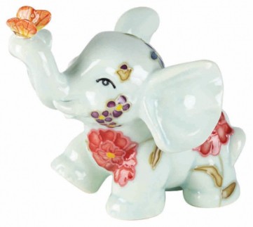 **MINT BIRD ELEPHANT 10CM