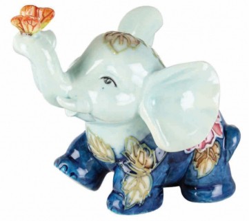 **SUMMER BOUQUET & BIRD ELEPHANT 10CM