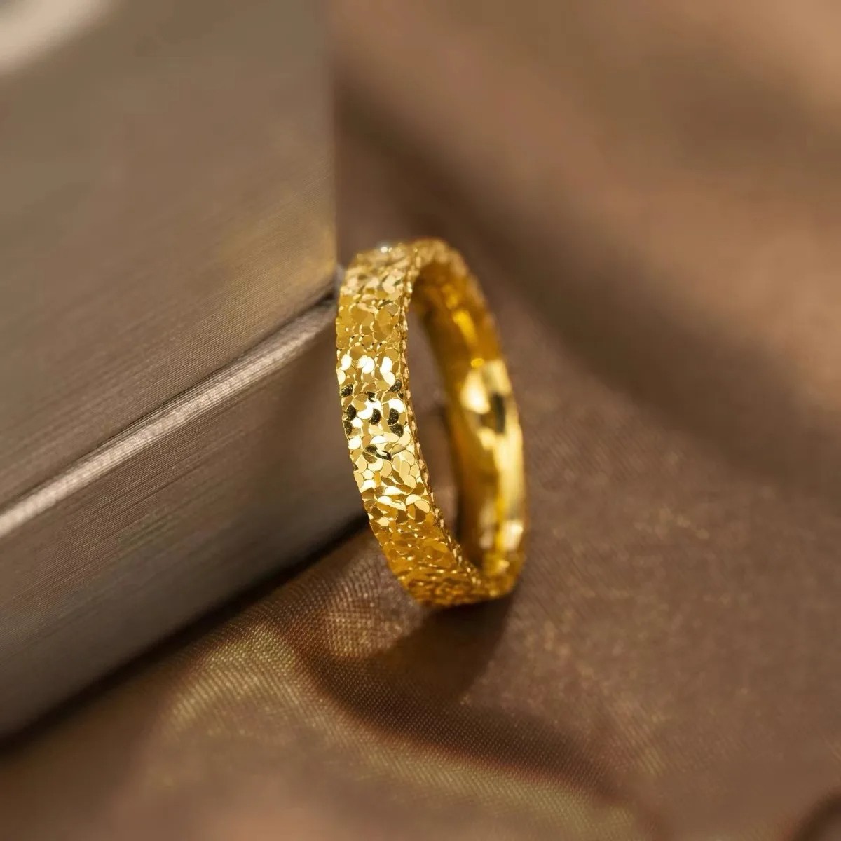Stainless Steel 4mm Broken Ice Rings
