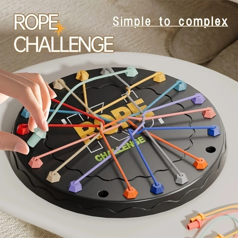 The Rope Untangling Challenge Is a Children'S Educational Toy