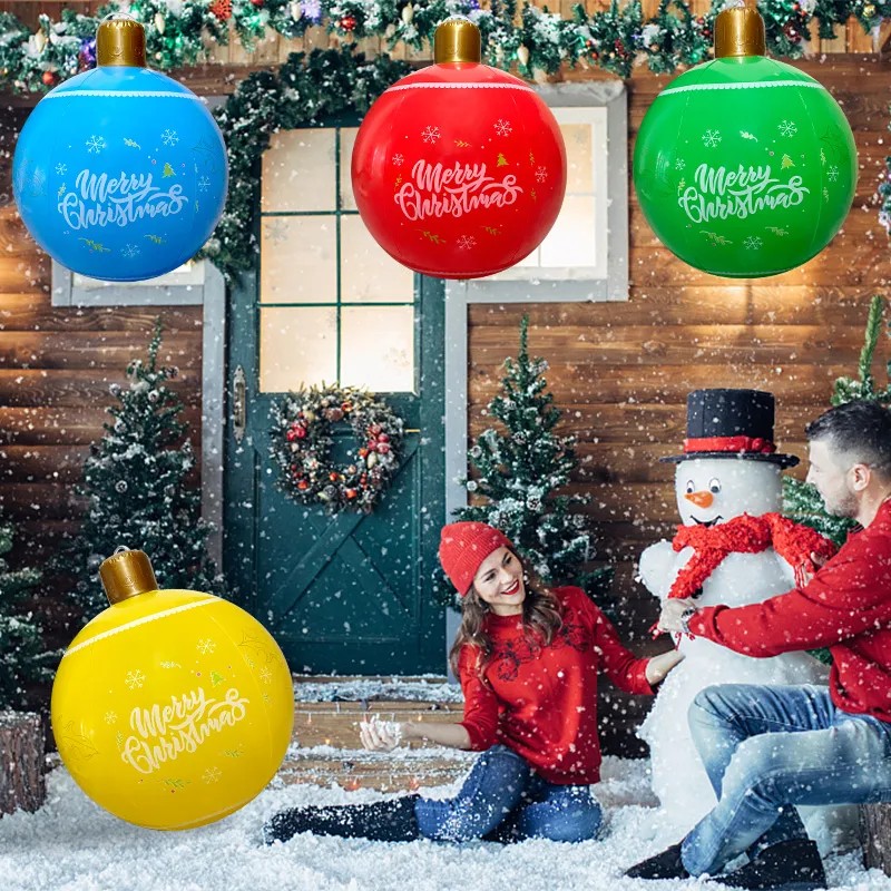 Inflatable Christmas Lantern Ball - Fun Crafts and Outdoor Decoration