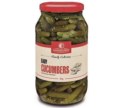 GHERKINSCUCUMBER BABY 2KG (SANDHURST GKCN1.9)