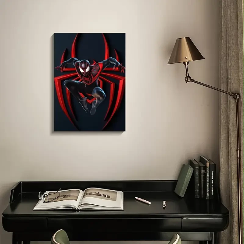 Spider-Man Licensed Canvas Art by UME - Framed Wall Decor, Ready to Hang