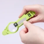 LED lamp professional nail scissors
