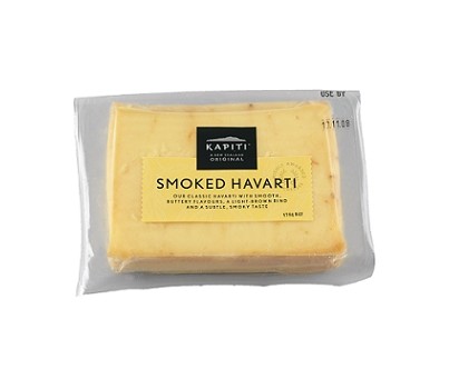 CHEESE HAVARTI SMOKED 175GM (KAPITI 112975) [CHIL]