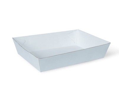 FOODTRAY WHITE #3 400s (DETPAK M279S0001)