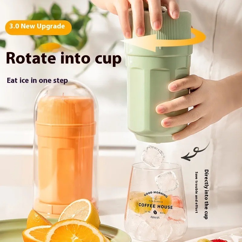 Twisting Ice Cup Rotating Release Ice Cube