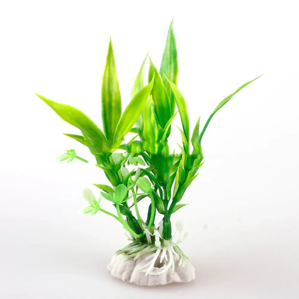 Simulation of Aquatic Plants for Fish Tank Landscaping