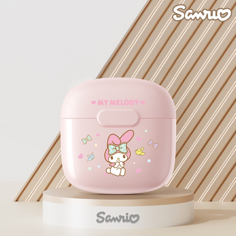 Miniso Sanrio BL22B Bluetooth 5.3 Wireless Earbuds Cute My Melody Earphones with HIFI Stereo Sound, Hello Kitty & Kuromi
