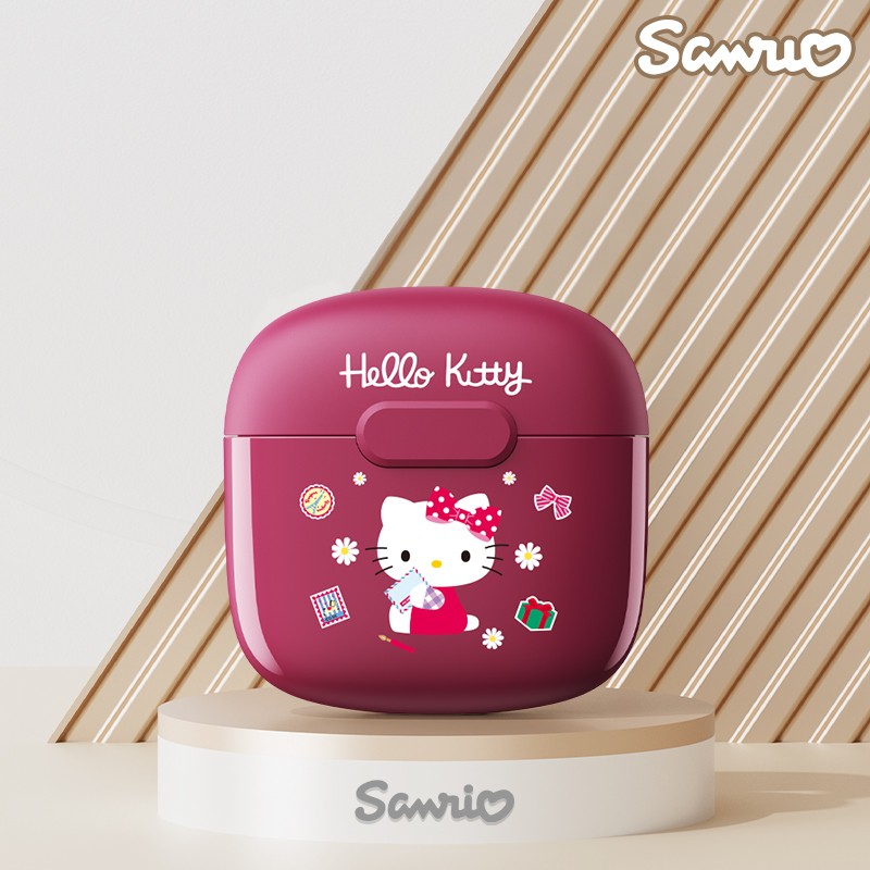 Miniso Sanrio BL22B Bluetooth 5.3 Wireless Earbuds Cute My Melody Earphones with HIFI Stereo Sound, Hello Kitty & Kuromi