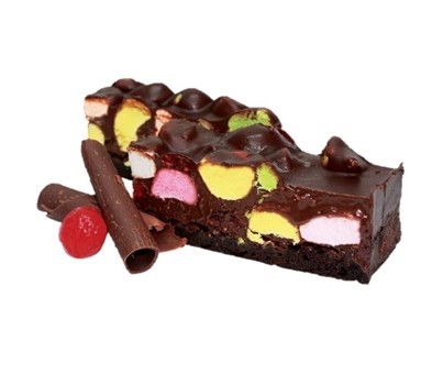ROCKY ROAD SLICE GF 30 x 20CM 15s (FLORENTINES SP65) [FZN]