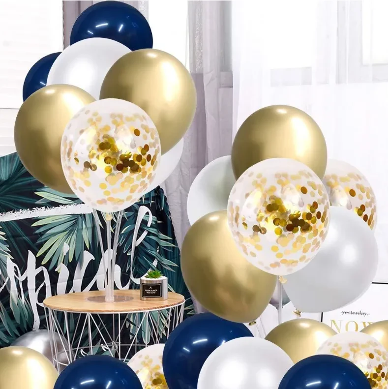 Royal Blue and Gold Birthday Party Ideas