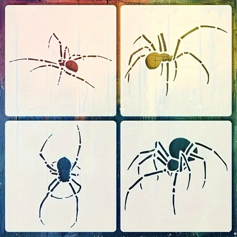 Spider Airbrush Stencils