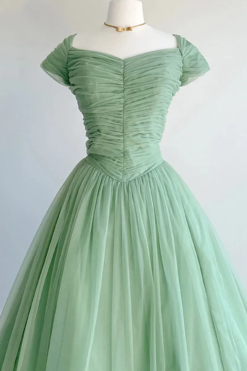 Sage Green Dress