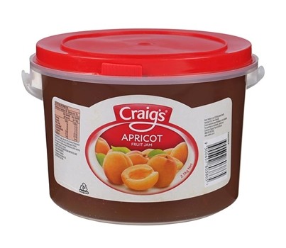 JAM APRICOT 2.5KG (CRAIGS 80386)