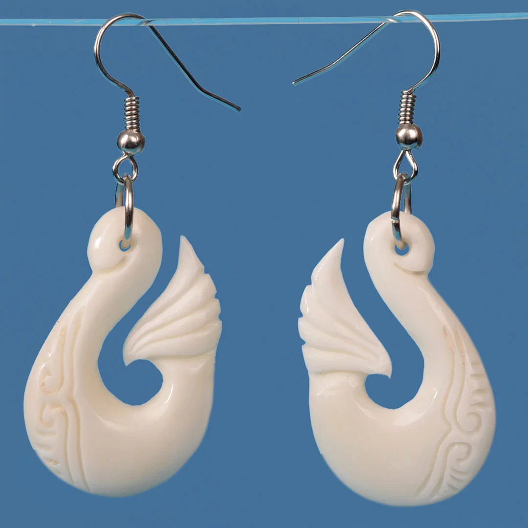 Bone Hook Earrings