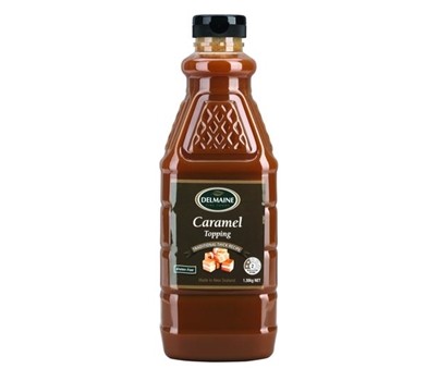 TOPPING CARAMEL 1.35KG (DELMAINE 1142)