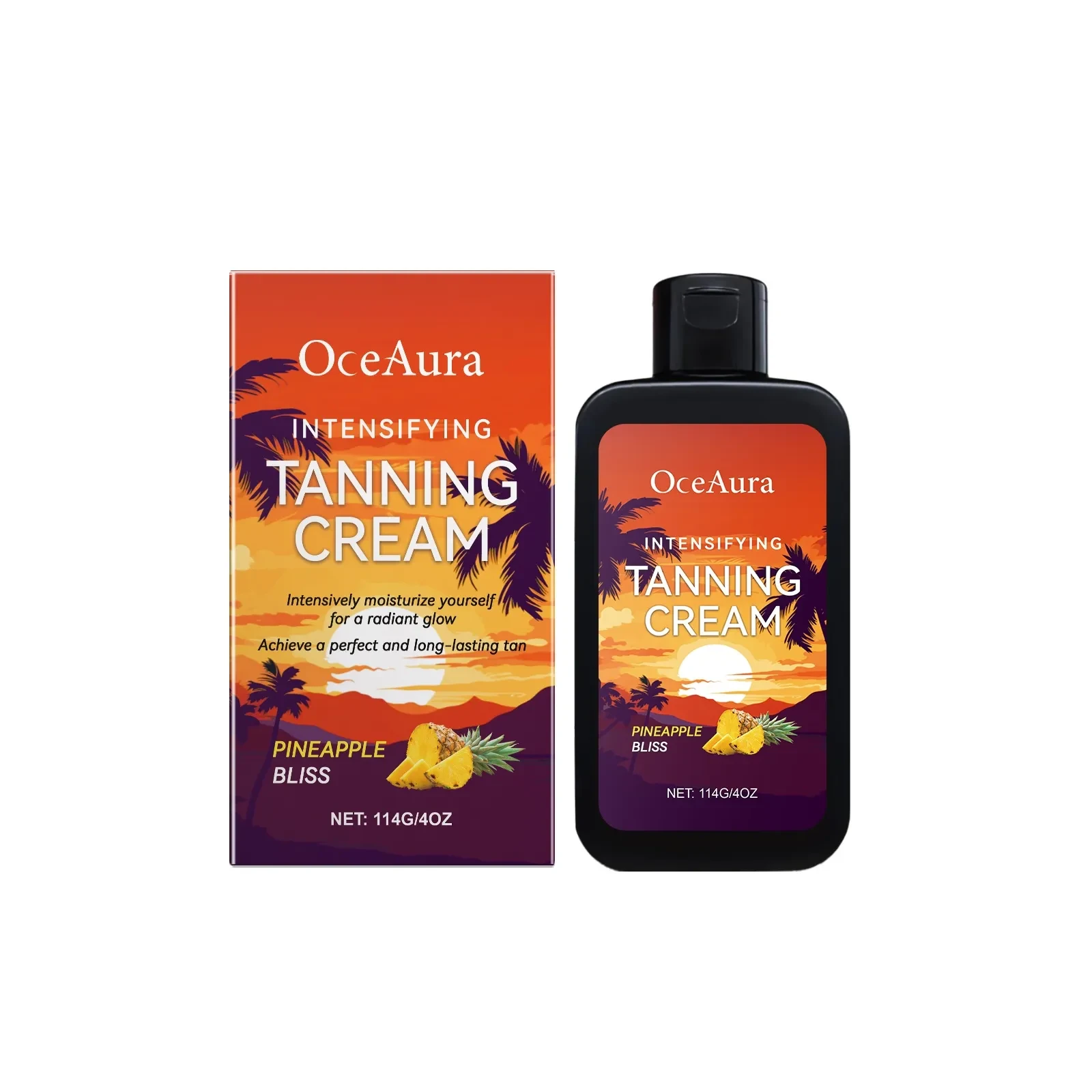 Deep Moisturizing Bronze Body Milk Wheat Skin Neck Cream Sun-free Black Cream