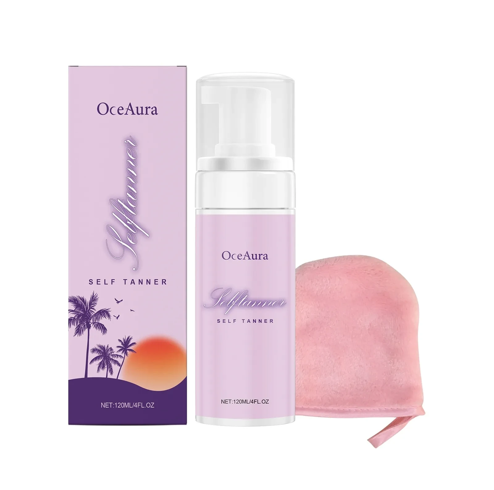 Nourishing Skin Sun Tanning Mousse Bronze Body Milk Wheat Skin Neck Cream