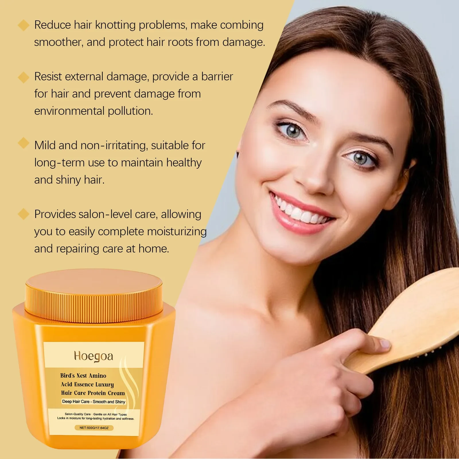 Nourishing Hair Moisturizing Soft And Smooth Hair Protein Care Hair Mask