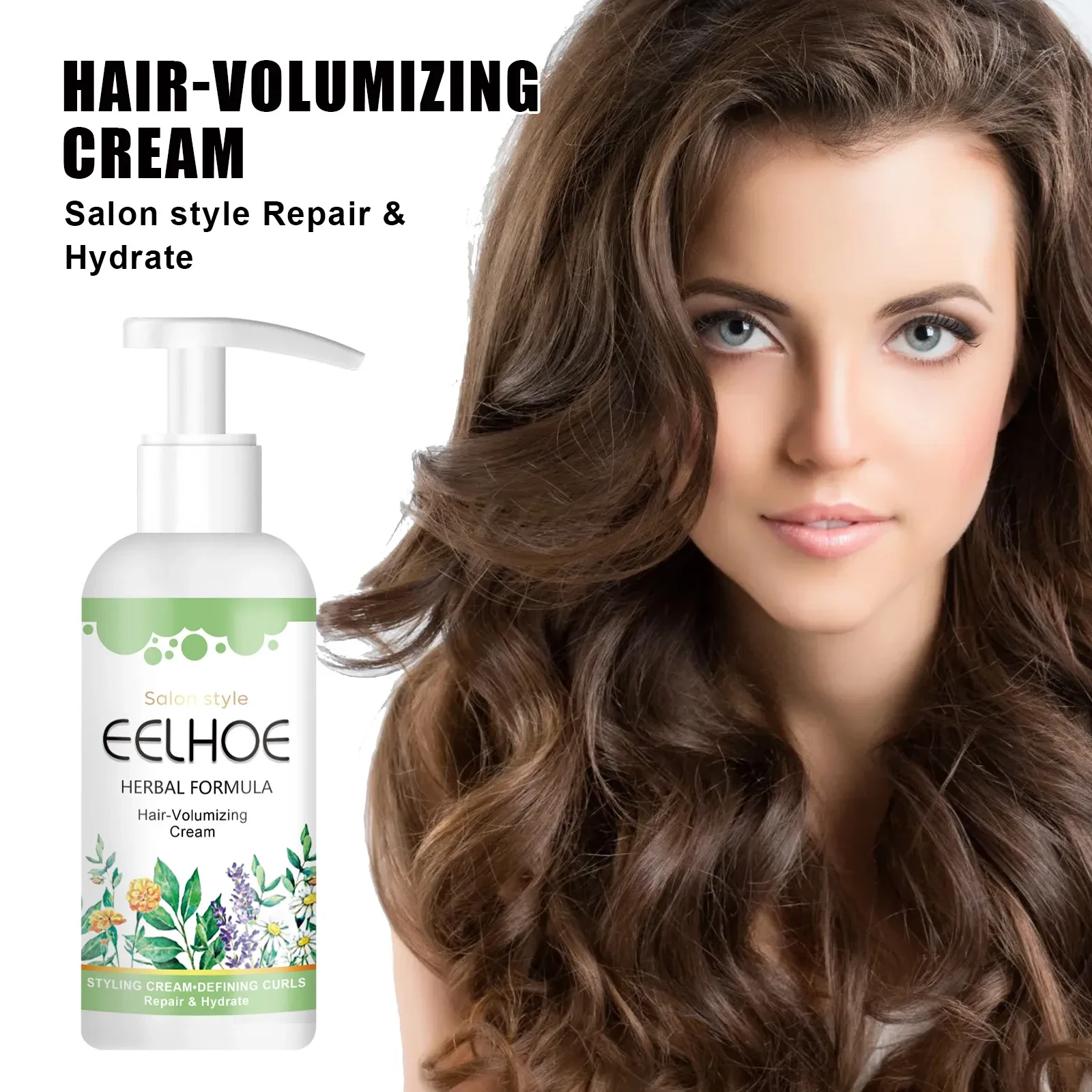 Elastic Plump Nourishment Cream Anti-frizz Curly Hair
