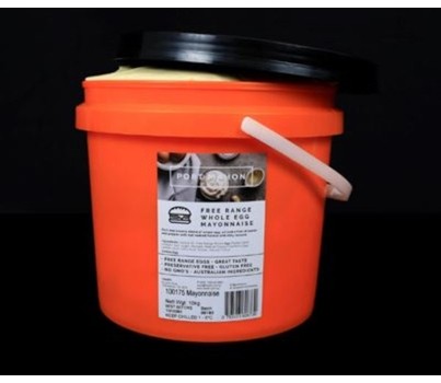 MAYONNAISE FREE RANGE 10KG (PORT MAHON 100175)
