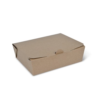 BOXES TAKEAWAY BROWN LARGE 1000ML 300s (DETPAK L650S0010)