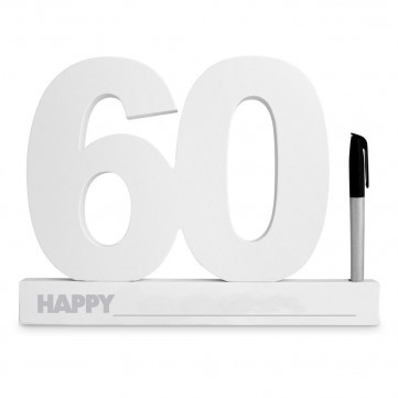 LANDMARK 60TH SIGNATURE BLOCK WHITE