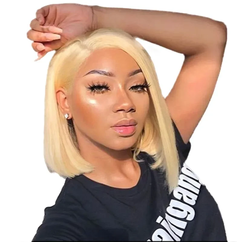 Short Blonde Bangs