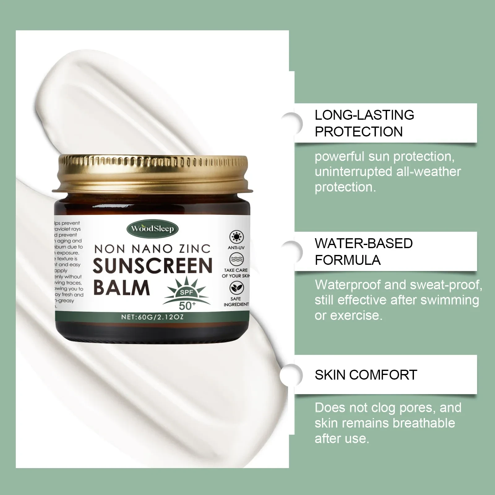 Protective Cream Summer to Resist Ultraviolet Rays