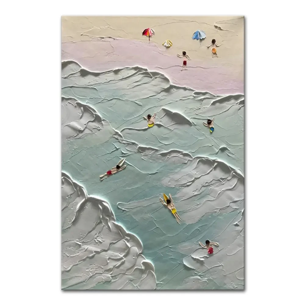 Aerial Beach Print