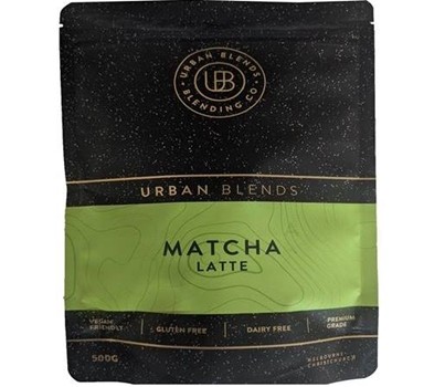 BEVERAGE POWDER MATCHA GREEN TEA GF 500GM (URBAN BLENDS)