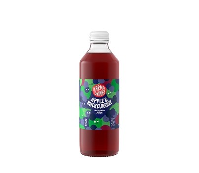 JUICE APPLE AND BLACKCURRANT 300ML 12S (KARMA DRINKS JAB1230